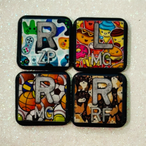 Fun and bright colour x-ray markers